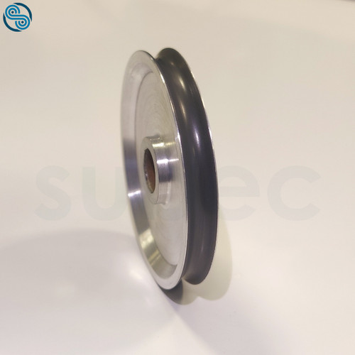 Wheel Ø64, ALU, ØD=70, Øe=13, B=9; Ceramic coating Cr2O3