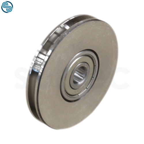 Wheel of D80, Typ 2, Steel, 50-55HRC, D=80, d=12, A=62, B=12, R=3