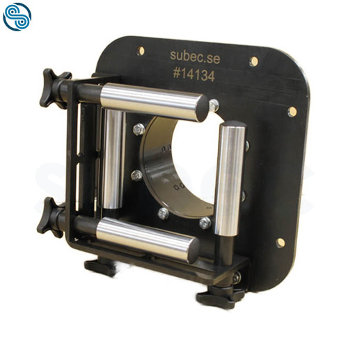 Roller Cross with Rollers 4x D25 L100, HRX; Opening 0-105mm; with Tube adapter 4.5''