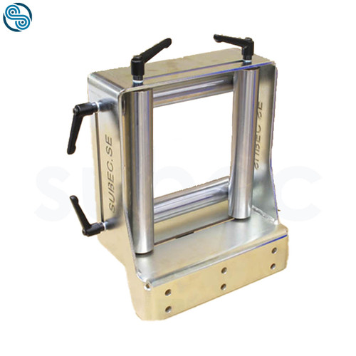 Roller Cross, adjustable opening 0-150mm (0-5.9''); HRX-rollers Ø40 (1.6''); Side-mount