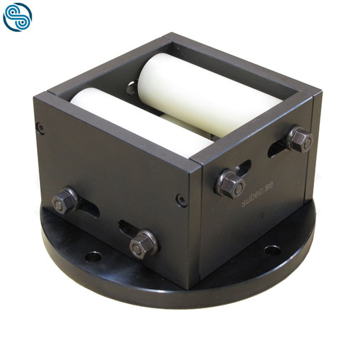 Adjustable Roller Cross, opening 0 - 30 mm, D40-Rollers PA6-G