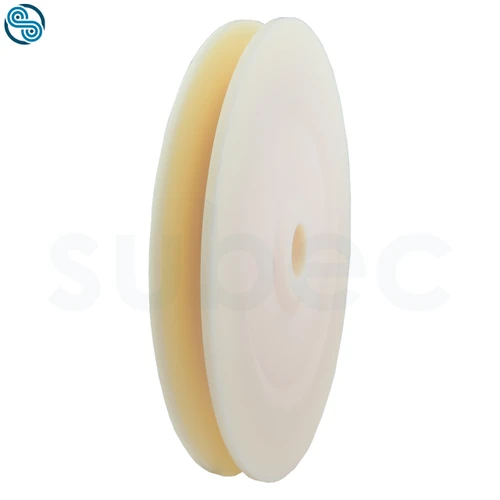 Wheel, PA6G, Øa200, Øe32, c=28, r=8mm; incl. 2x6002-2Z