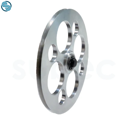 Sheave Ø60mm, ALU, Groove 35°; b=2,5mm; weight reduction holes