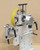 Length Counter MS 0,35-5, PU 85 Shore A coated Measuring- and Counter Wheel; Linear guided Encoder wheel; Encoder incl