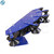 Roller Arc R1400, 90°, 9 rollers POM black Ø256mm, incl. 5 counter rollers adjustable -10/+50mm, tilted 15,2°