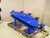Roller Arc R1400, 90°, 9 rollers POM black Ø256mm, incl. 5 counter rollers adjustable -10/+50mm, tilted 15,2°