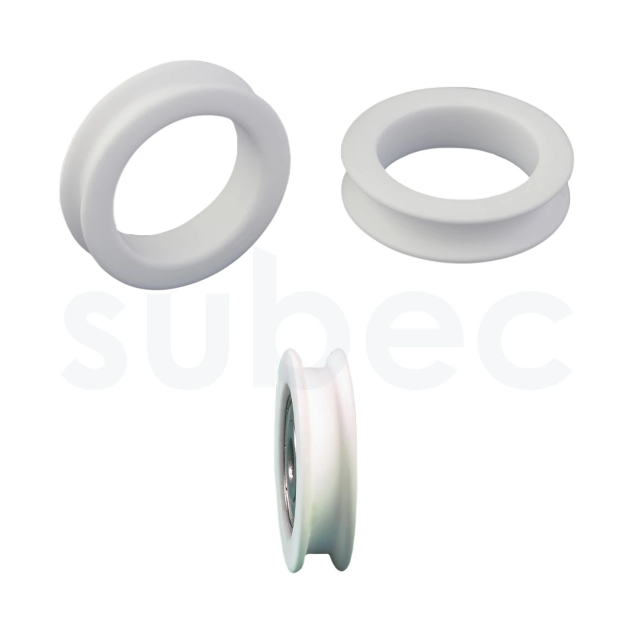 Flat groove, for bearings
