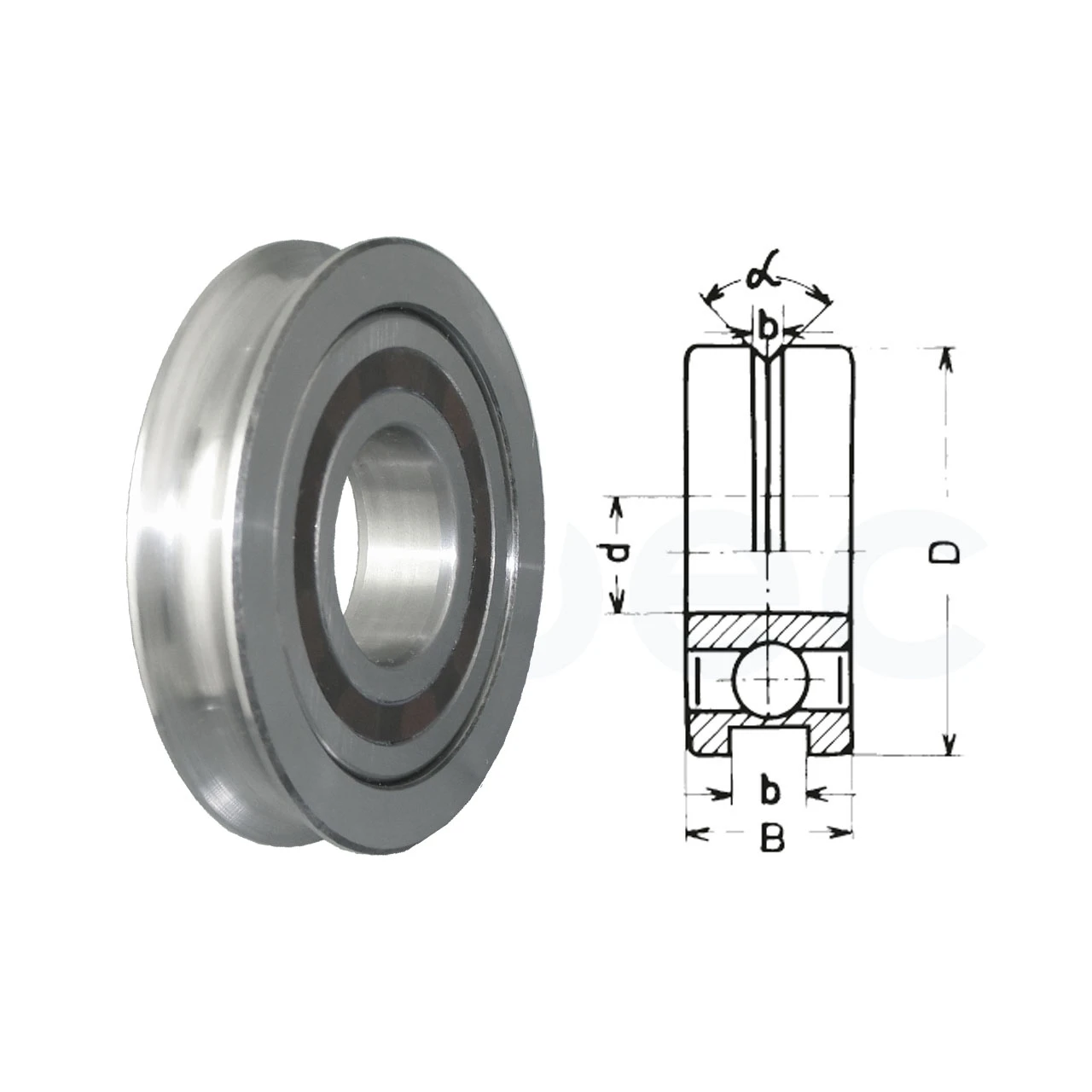 Single Row Straightening Roller Sealed