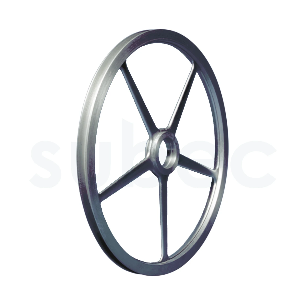 Casted Aluminium sheaves with spokes