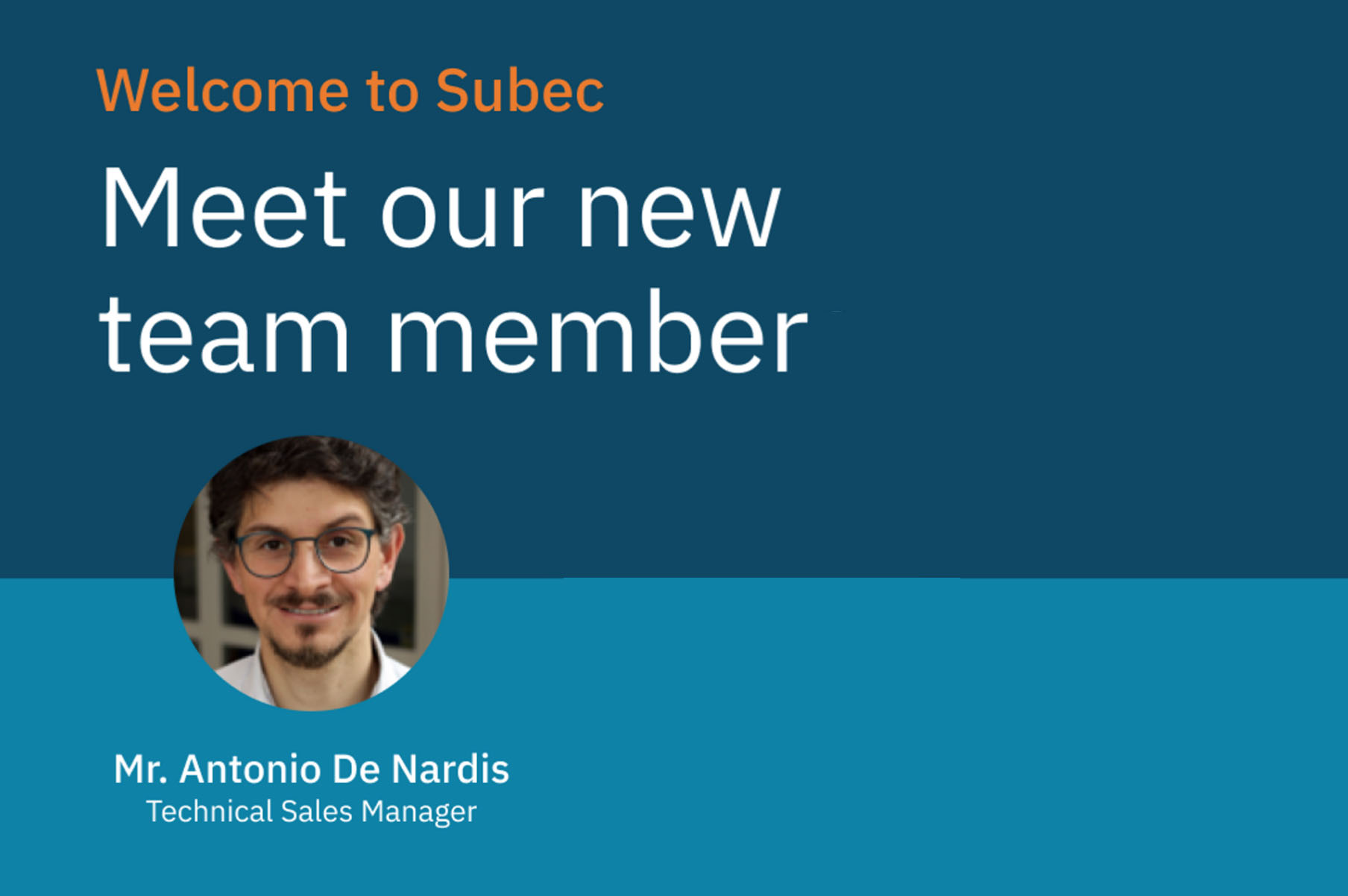 New Team Member Joining Subec in August 2024