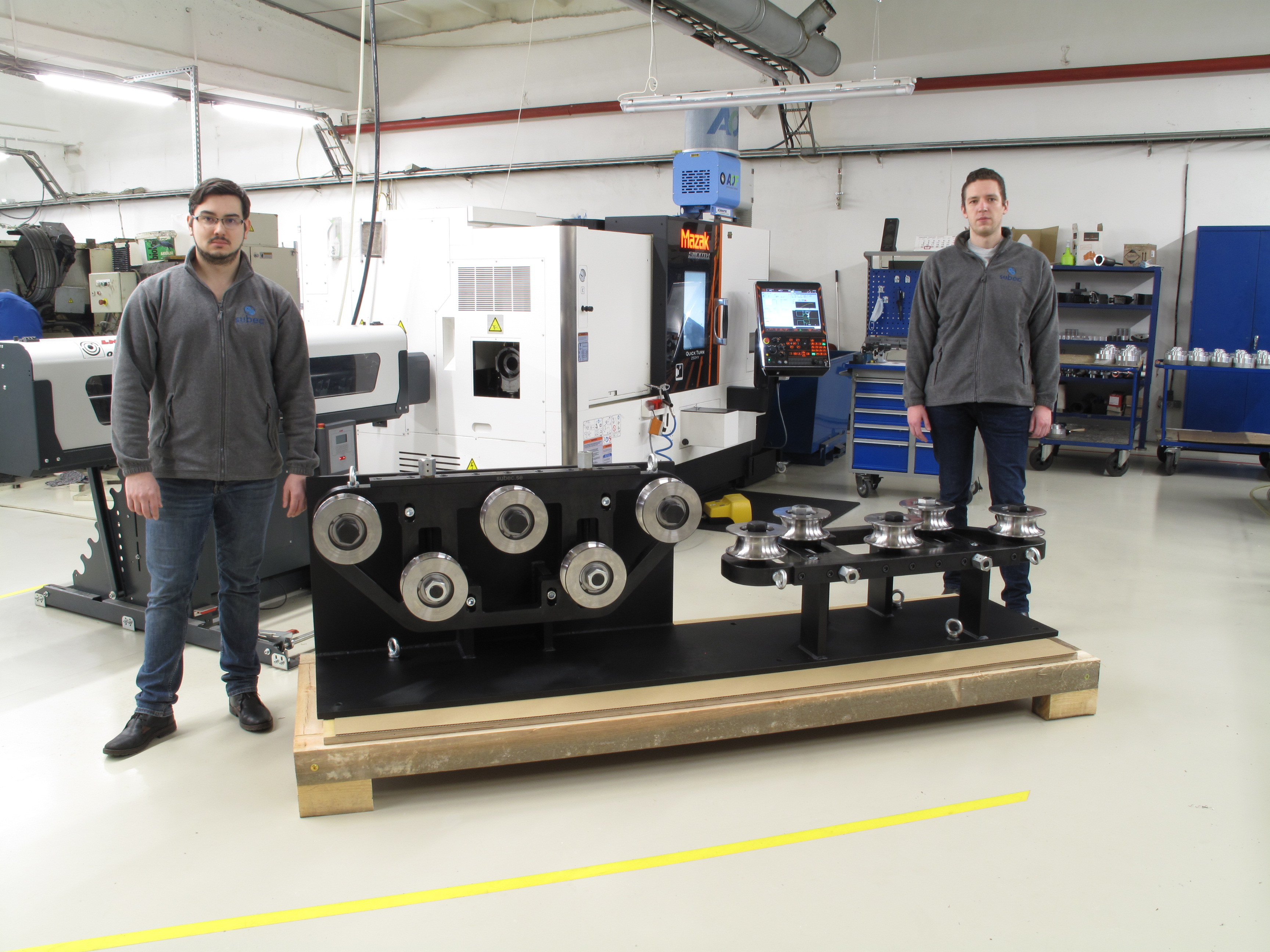 Heavy-Duty Postformer S200-T-5  --- Designed and Built in-house by Subec