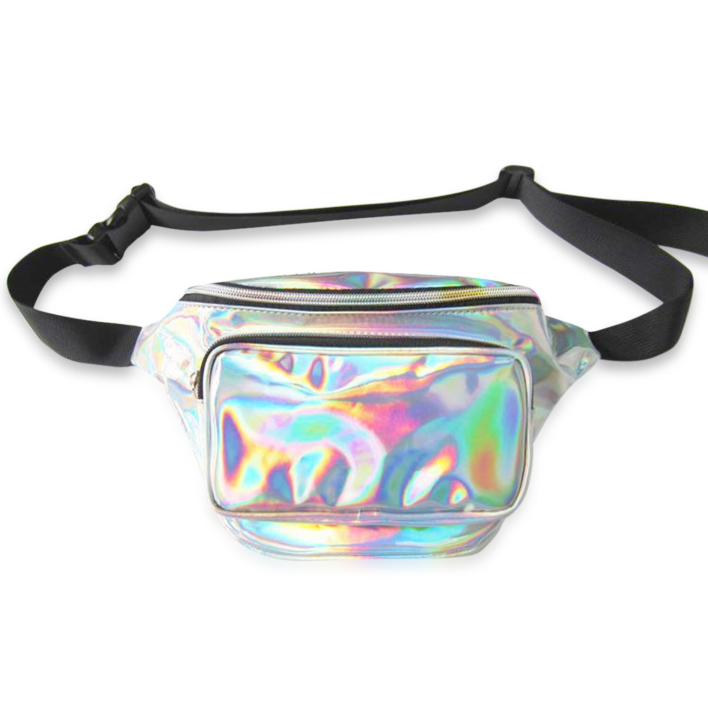 Download Gold Fanny Pack | Shiny Holographic Fanny Pack | Shop Neon Fanny Packs at Who's Your Fanny