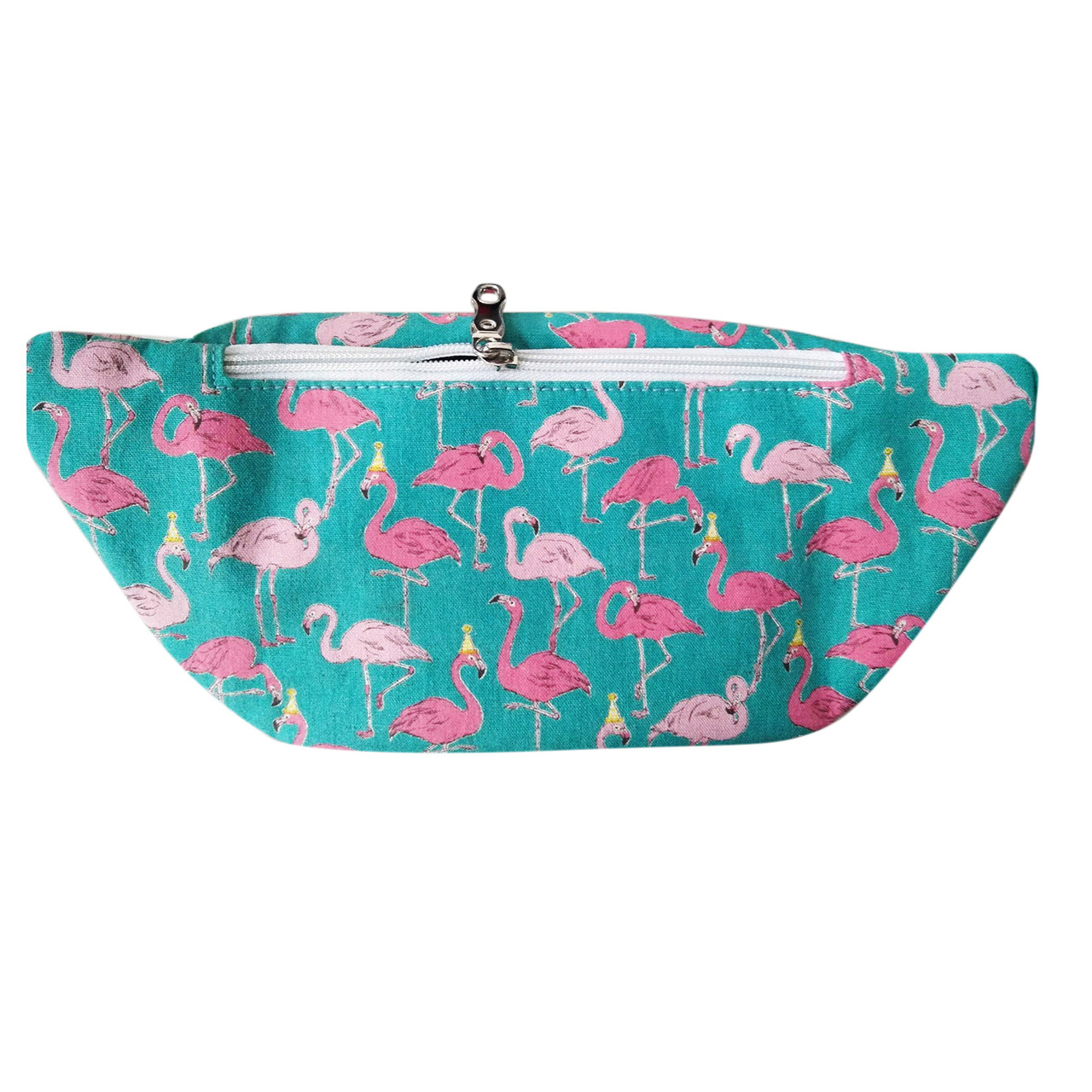 flamingo fanny pack