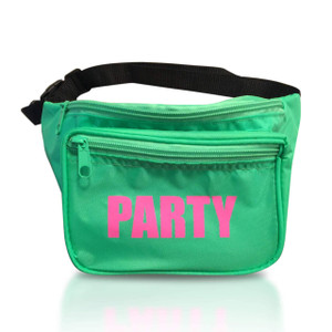 Neon Party Fanny Pack (Front)