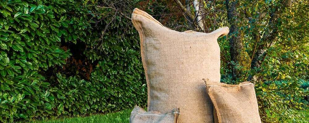 Produzione e vendita di sacchi di juta 100% naturali