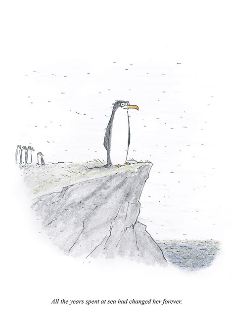 Sea Penguin Print