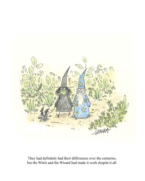 Witch and Wizard- Love Print