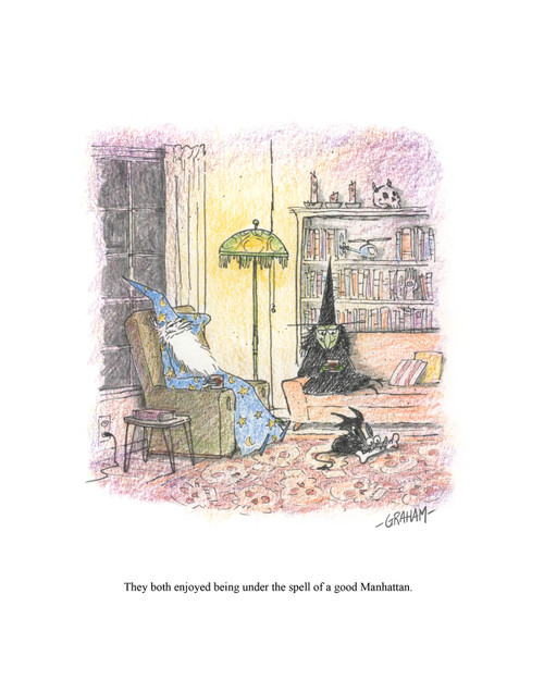 Witch and Wizard - Manhattan Print