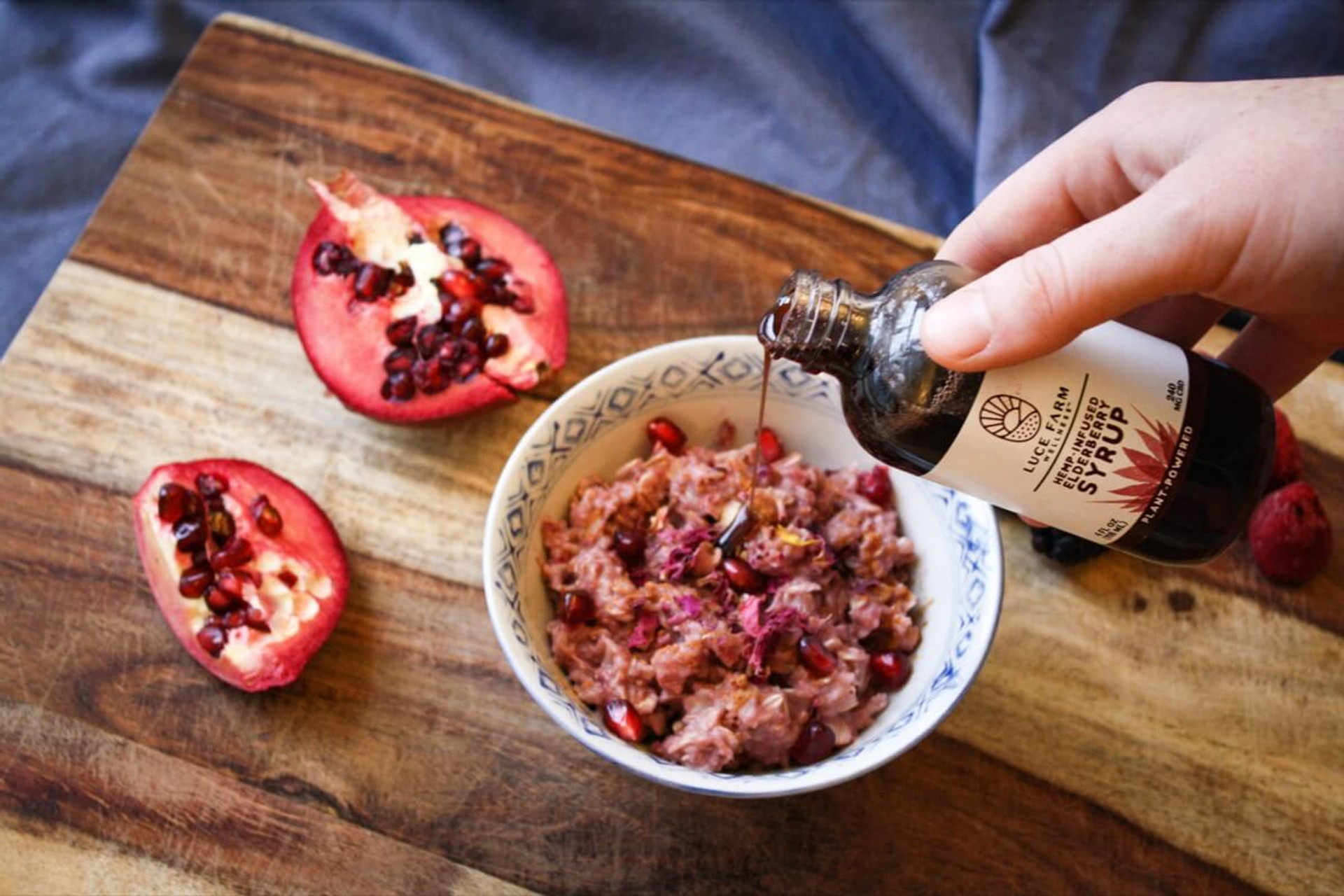 Warm & Comforting Triple Berry Oatmeal