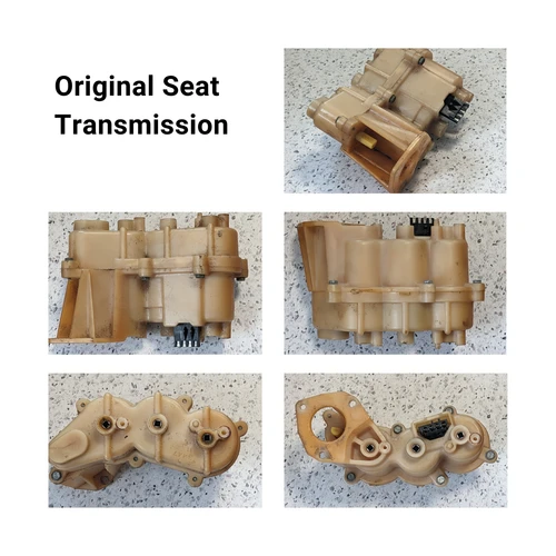 1981-1986.5 6-WAY ADJUSTABLE POWER SEAT GEARBOX UB39167 BW w/COUPLING Rolls-Royce Bentley