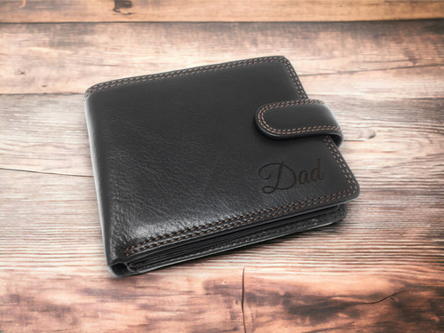 Personalised RFID Visconti Men's Premium Leather Wallet -  UK  Leather  wallet engraved, Unique gifts for men, Leather wallet