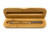 Personalised Eco Friendly Bamboo Slim Ball Point Pen & Case Gift Set