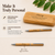 A bamboo pen and a matching rectangular bamboo case. The pen features the name Henry engraved on the barrel. The case is engraved with the text Henry, Congratulations on your Graduation, Warwick University 2023. Text reads Make It Truly Personal.