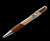 2 tone wooden ballpoint pen with silver clip