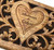 Personalised Heart Mango Wood Square Memory Keepsake Box - Large