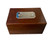 Personalised Small Teak Pet Memorial Rememberance Ashes Urn Cremation Casket