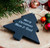 Personalised Slate Engraved Hanging Christmas Tree Decoration
