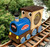 Personalised Childrens  Wooden Train Money Box - Best Seller