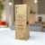 Personalised Christmas festive single wine box. Personalised Christmas festive single wine box.