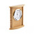 Personalised Bamboo Wood  Mantel Clock