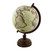 Decorative 27cm (8/6) Globe Metal & Wooden Base - School Home Travel Ornament Gift