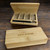 Screwdriver set in wooden case with 25 accessories. Made from eco friendly bamboo. Custom engraved on to wooden case with personalised messsage. Small and compact DIY gift.
