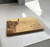 Personalised 30cm Highland Cow Design Solid Oak Serving Board