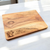Personalised 35cm Acacia Wood Rectangular Nibbles Serving Board