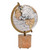 small antique decorative globe on wooden base home schooling school educational desk study  student geography gift ornament