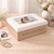 personalised wooden keepsake memory box with photo frame lid