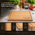 A rectangular wooden chopping board with a juice groove, engraved with the text 'Chris & Alison' and '18th July 2026'. The board measures 45 cm in length, 30 cm in width, and 3 cm in thickness, featuring a natural light brown wood grain.