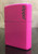 Personalised Neon Pink Genuine Zippo Lighter