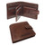 Personalised RFID Luxury Tan Arezzo Cash & Coin Leather Wallet (Best Seller)