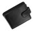 Personalised RFID Black Cash And Coin Leather Wallet – Engraved Gift for Him