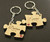 engraved wooden keyrings for couples