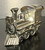 Personalised Silverplated Childrens Money Box -  Train Design