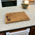 Personalised 30cm Scottish Oak Serving /Cheese/ Chopping Board - House Design