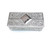 Personalised antique style silver plated keepsake box for jewellery