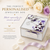 A square mirrored glass jewellery box featuring a silver-toned metal butterfly and floral embellishment on the lid. A rectangular metal plaque on the front is engraved with the text: Happy 18th, Holly, All my Love Nana xx.