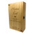 Personalised FSC Wooden Double Wine Box (Bestseller) - Hearts & Flowers Design